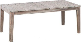 Cornwall Natural Wood Weather-resistant Coffee Table