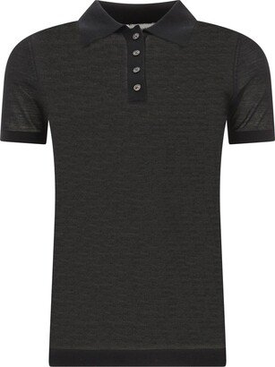 Button-up Polo Shirt