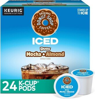 The Original Donut Shop Medium Roast ICED Mocha + Almond K-Cup Pods - 24ct