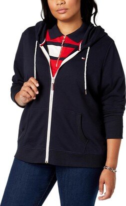 Womens Drawstring Zipper Hoodie