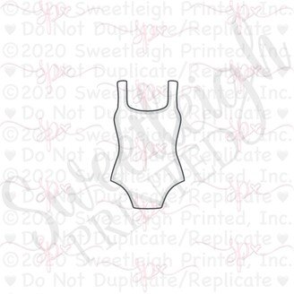 Basic Bathing Suit 2 Cookie Cutter