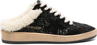 Ball-Star Sabot suede slip-on sneakers