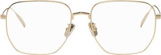 Gold Oversized Glasses