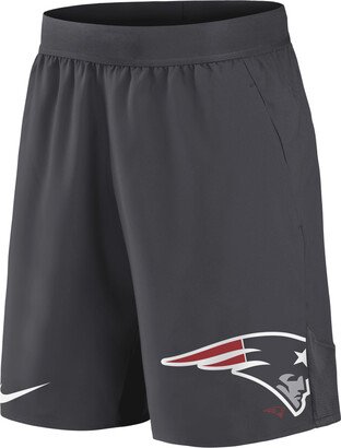 Men's Dri-FIT Stretch (NFL New England Patriots) Shorts in Black