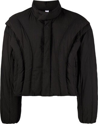 Powders mock-neck padded jacket