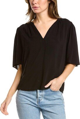 Women's Avary V Neck Draped Blouse