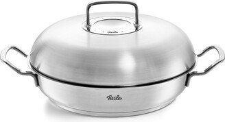 Original-Profi Collection Stainless Steel 3.2 Quart Serving Pan with High Dome Lid