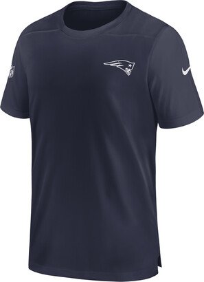 Men's Dri-FIT Sideline Coach (NFL New England Patriots) Top in Blue