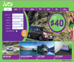 JUCY Rentals New Zealand Promo Codes & Coupons