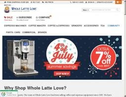 Whole Latte Love Promo Codes & Coupons