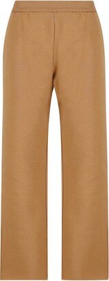 'S Max Mara Logo Embroidered Cropped Trousers