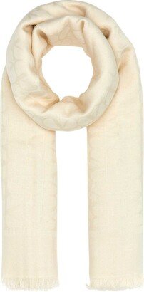 VLogo Signature Fringed Edge Scarf