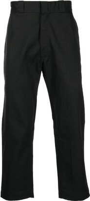 Tailored-Cut Cropped Trousers