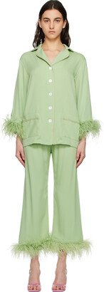 Green Party Pyjamas Set