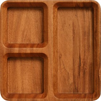 Blu Dot Square One Stacking Tray Acacia