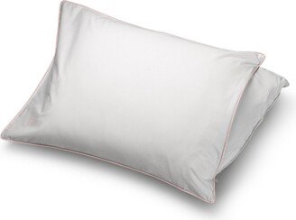 Pillow Gal White Goose Down Firm Density Side/Back Sleeper Pillow with 100% Certified Rds Down, and Removable Pillow Protector, King, White