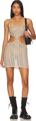 Hilary Twist Mini Dress