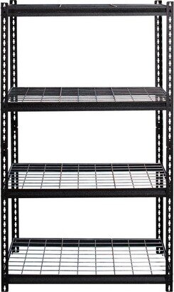 99928 Shelving Wire Boltless 2300 lb. Cap 36-Inch x18-Inch x60-Inch Black