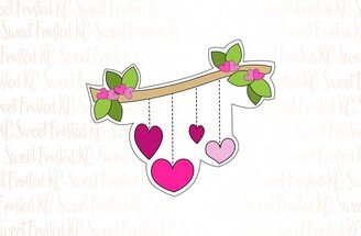 Valentine Heart Branch Cookie Cutter