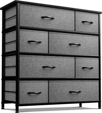 8 Drawer Dresser Black