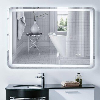 hommetree Large Anti-Fog Dimmable LED Bathroom Vanity Makeup Mirror