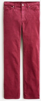 Petite high-rise slim demi-boot pant in corduroy