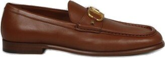 VLogo Plaque Slip-On Loafers