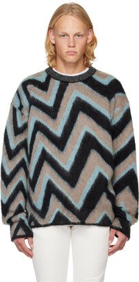 Multicolor Zig-Zag Sweater