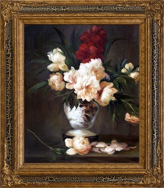 Overstock Art Peonies In A Vase By Edouard Manet