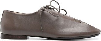 square-toe Derby shoes