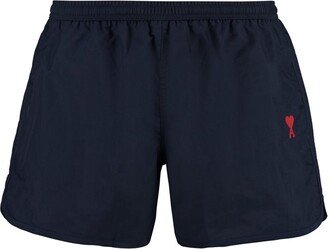 De Coeur Logo Embroidered Swim Shorts-AA