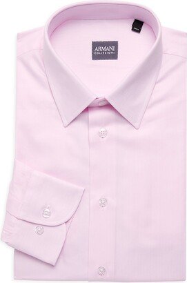 Solid Dress Shirt-AE