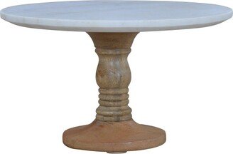 Cake Stand With Marble Top