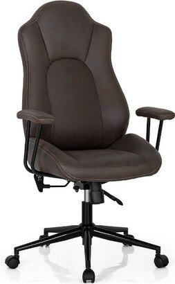 High Back Ex ecutive Office Chair Adjustable Reclining Task Chair Armrest