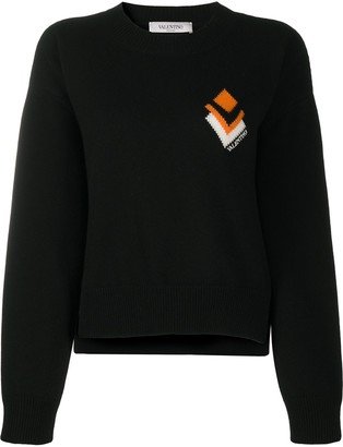 Logo-Jacquard Jumper-AA