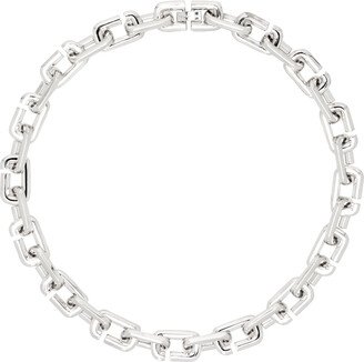 Silver 'The J Marc Chain Link' Necklace