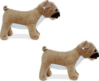 Mighty Farm Pug, 2-Pack Dog Toys