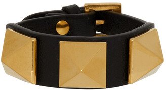 Leather Roman Stud Bracelet