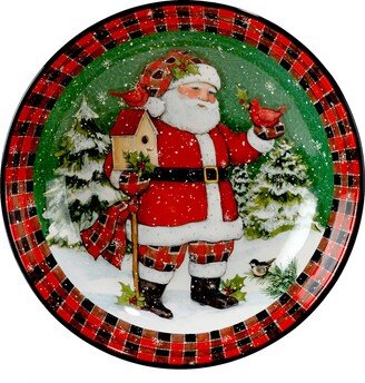 Christmas Lodge Santa 13 Serving Bowl, 128 oz.