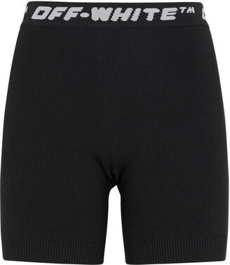 Logo Band Stretch Sports Shorts