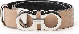 Gancini Reversible Buckle Belt-AB