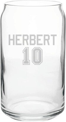 Justin Herbert Pint Glass-La Chargers Quarterback-Chargers Merchandise-#10-Nfl-Quarterback Rating-Gift Under 20-Gift For La Fan