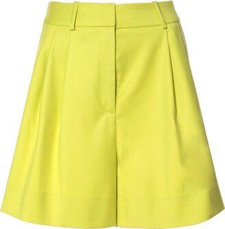 Aggi Lucy Wild Lime Bermuda Shorts