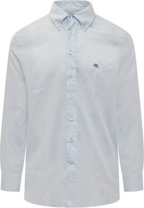 Logo Embroidered Buttond Shirt