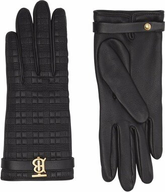 Quilted Lambskin Gloves