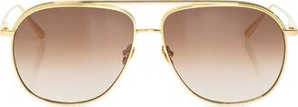 Aviator Framed Sunglasses-AC