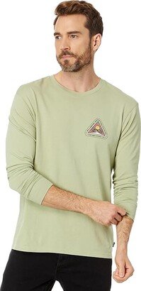 Rockies Long Sleeve Graphic Tee (Light Sage) Men's Clothing