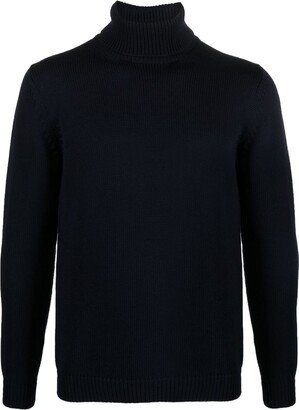 Roll-Neck Merino Jumper-AG