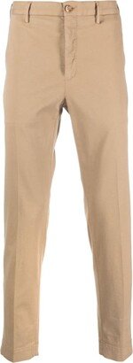 Low-Rise Straight-Leg Trousers-AA