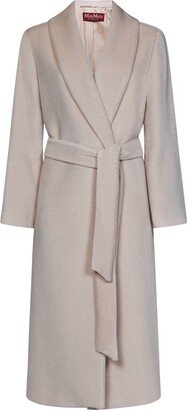 Max Mara Belted Long-Sleeved Coat